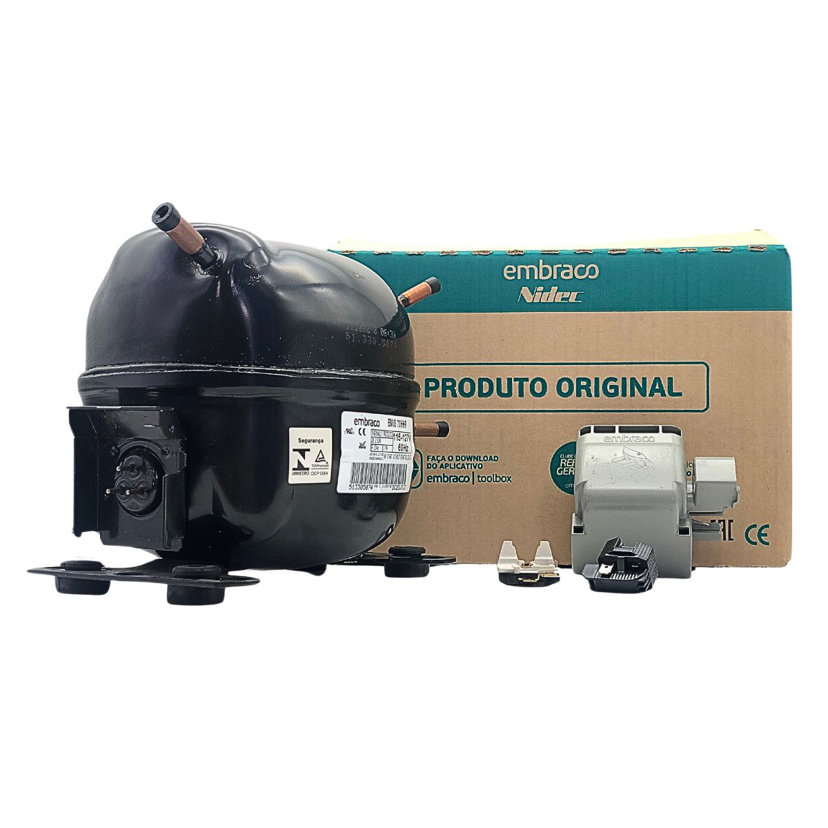 Compresseur Master-Bilt OEM - EMBRACO EMIS70HHR - Uline 80-54140-00 - Neuf
