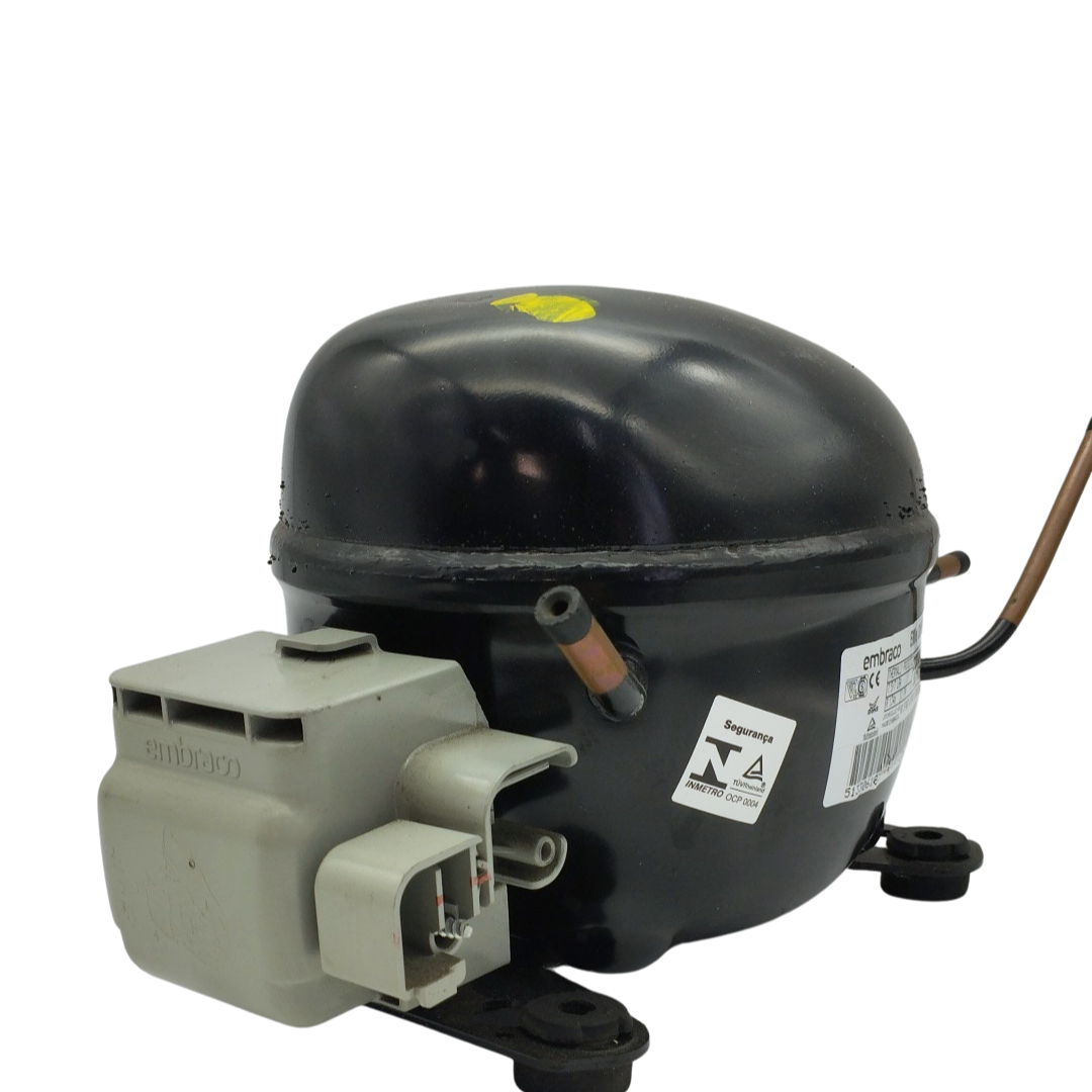 Motor Compressor 1/10 HP EMIE30HER Gás R134 Embraco 220V - Karisfrio