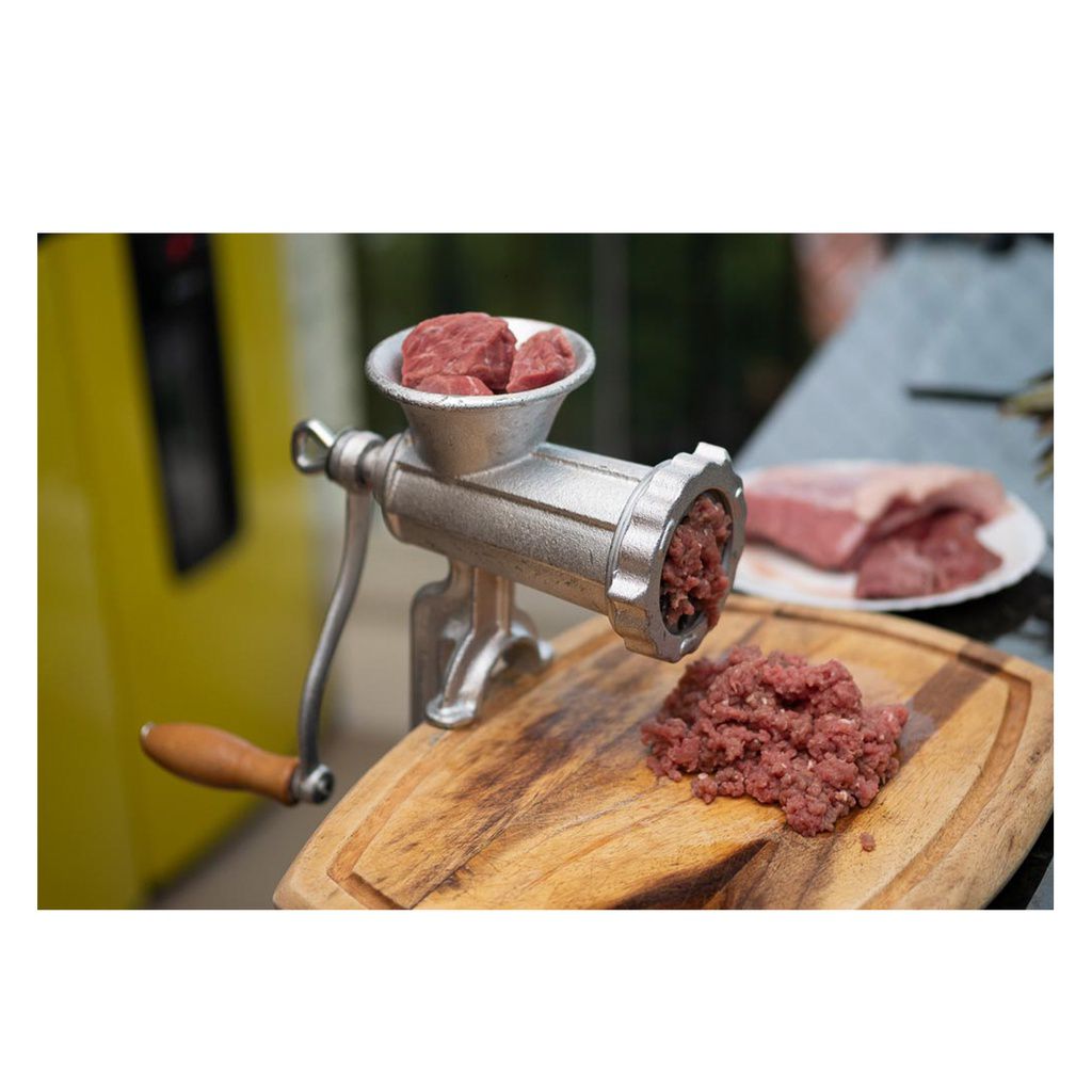 Moedor de carne manual 10 ferro fundido caseiro facil - Trik Trak ...