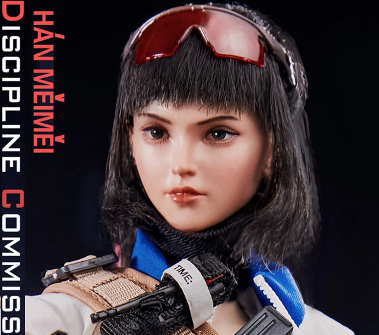 Boneca Gi Joe Commissar Han Meimei Flagset Fs73039 Discipline 1/6 ...