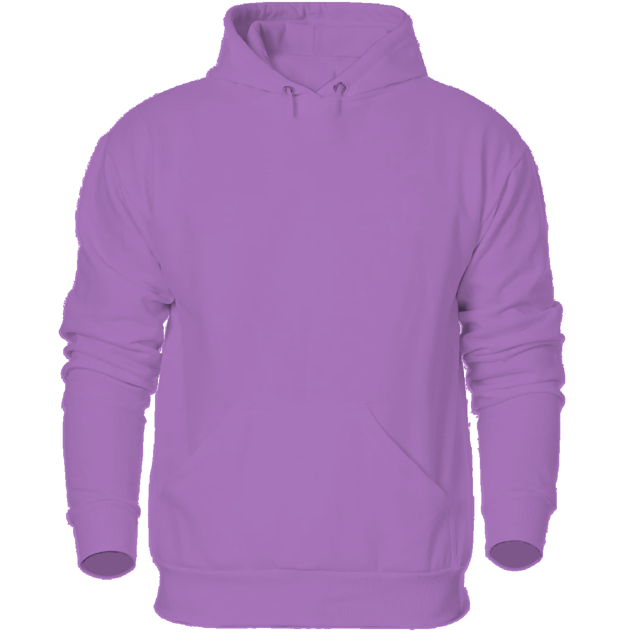 Blusão Básico Em Moletom Com Capuz E Bolso Canguru Marrom