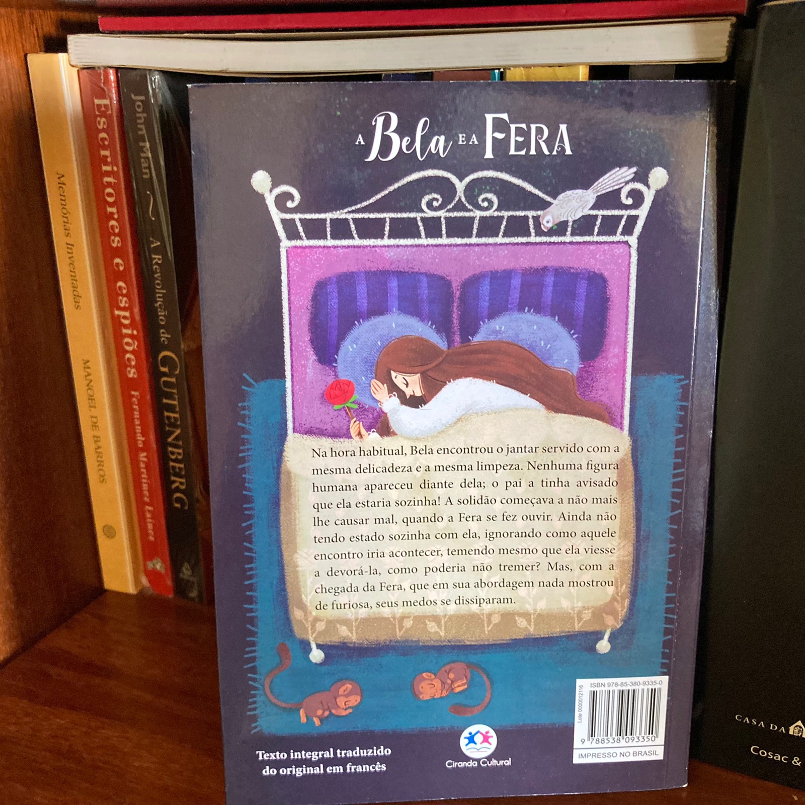 Livro: A bela e a fera, de Gabrielle de Villeneuve | Pouso Cultural ...