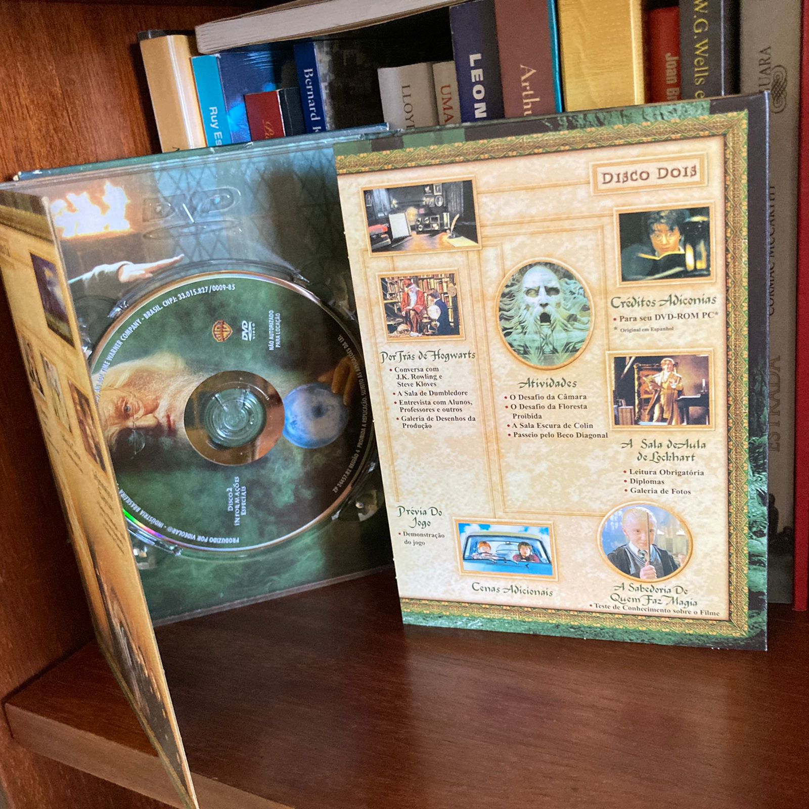 Everybody Has Secrets CD+DVDセット DVD: Harry Potter e A câmara secreta - Edição Especial - 2 discos