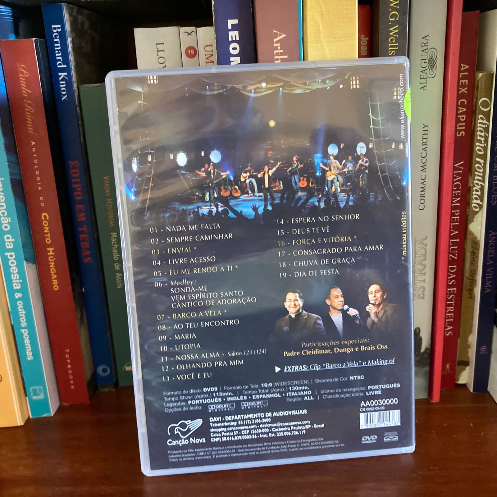 DVD: Eliana Ribeiro: Barco a vela - Usado - Pouso Cultural