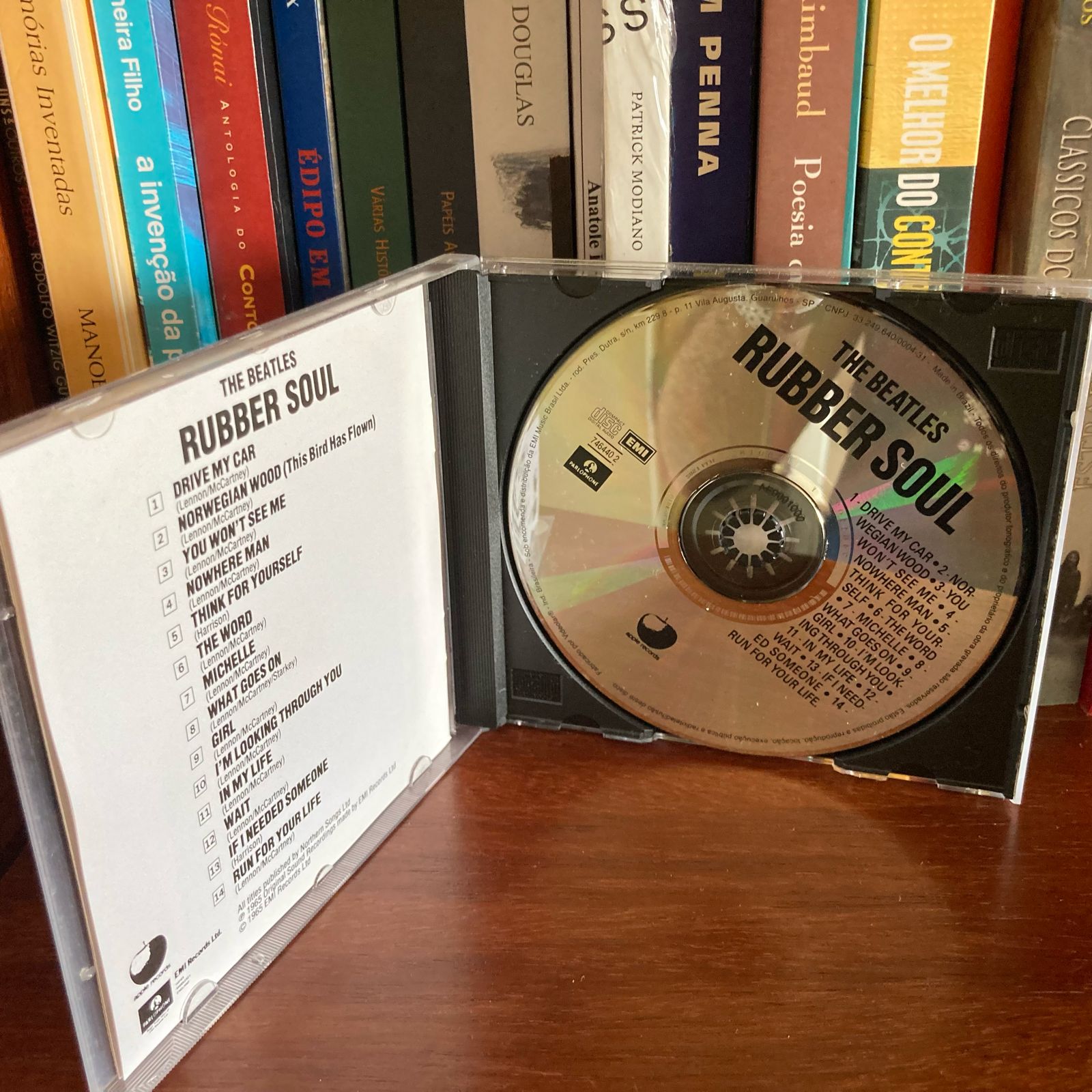 CD: The Beatles, Rubber soul - Usado - Pouso Cultural