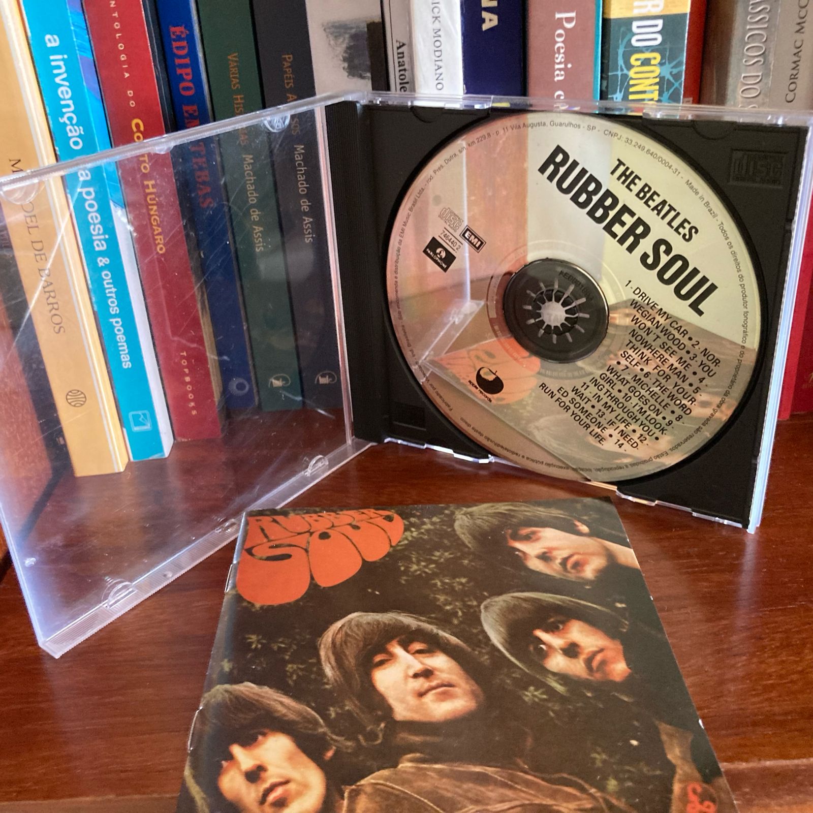 CD: The Beatles, Rubber soul - Usado - Pouso Cultural