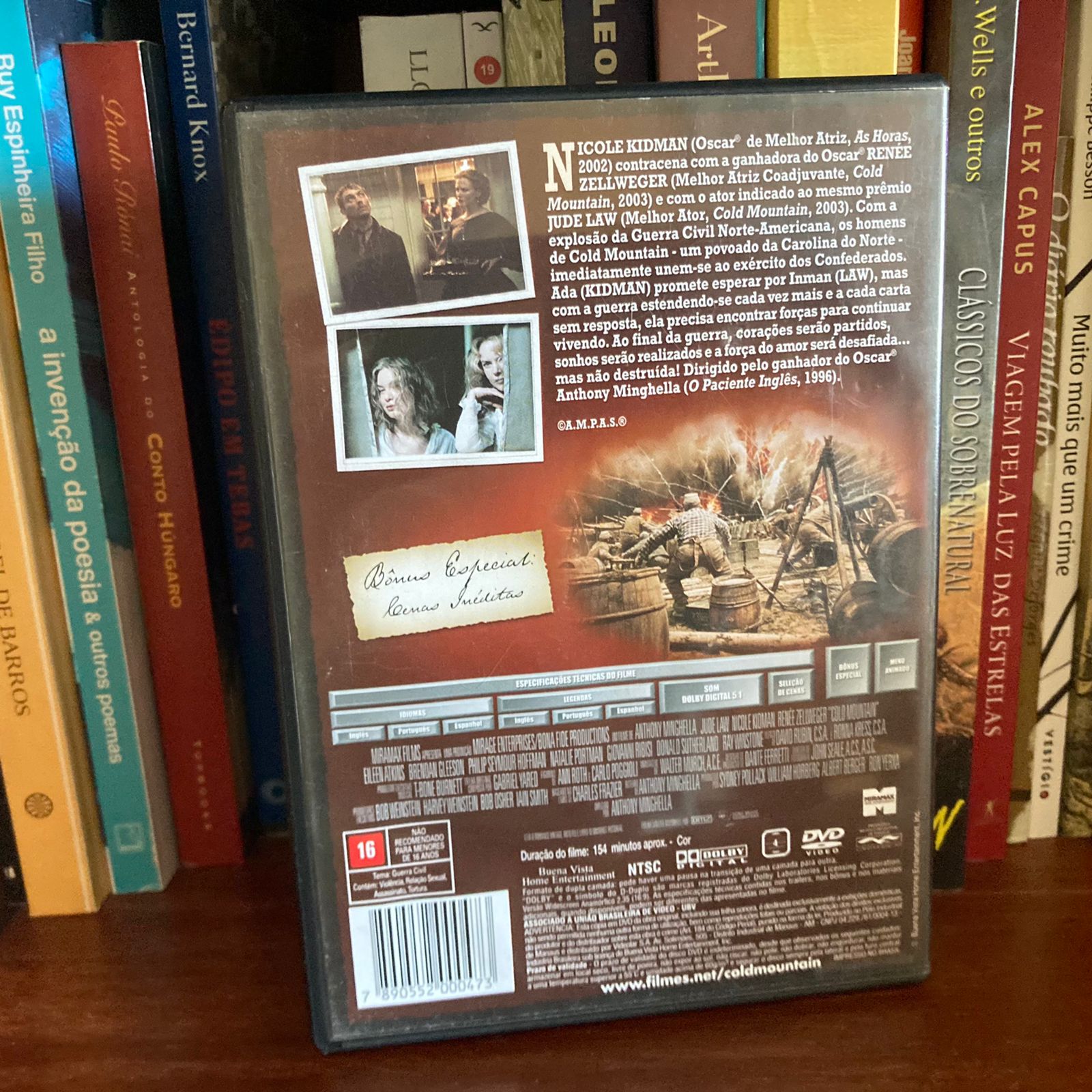 COLD SLEEP【DVD】(中古品) DVD: Cold Mountain - Usado - Pouso Cultural