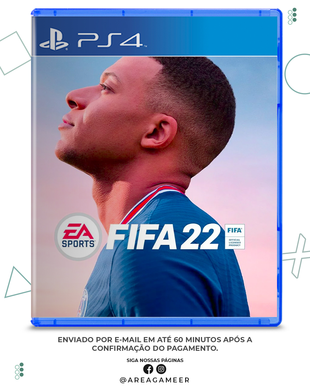 Jogo Fifa 22 PS4