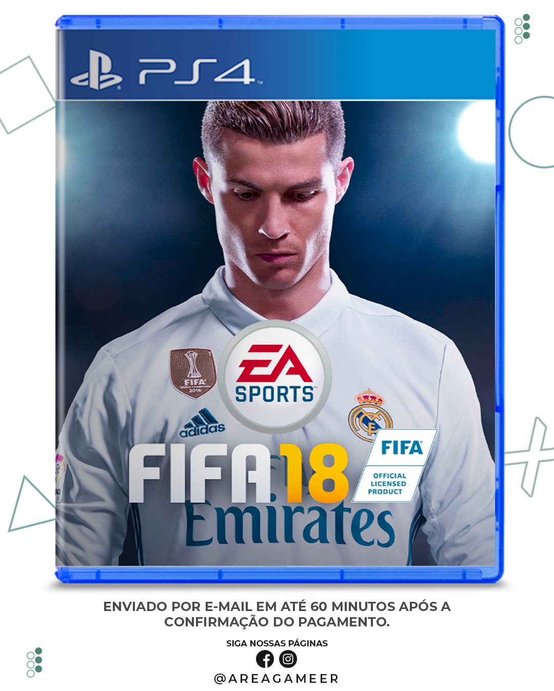 Jogo FIFA 18 - PS4 - EA - Jogos de Esporte - Magazine Luiza