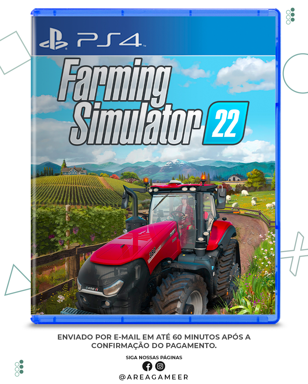 Farming Simulator 22 PS4 PSN MIDIA DIGITAL - LA Games - Produtos Digitais e  pelo melhor preço é aqui!