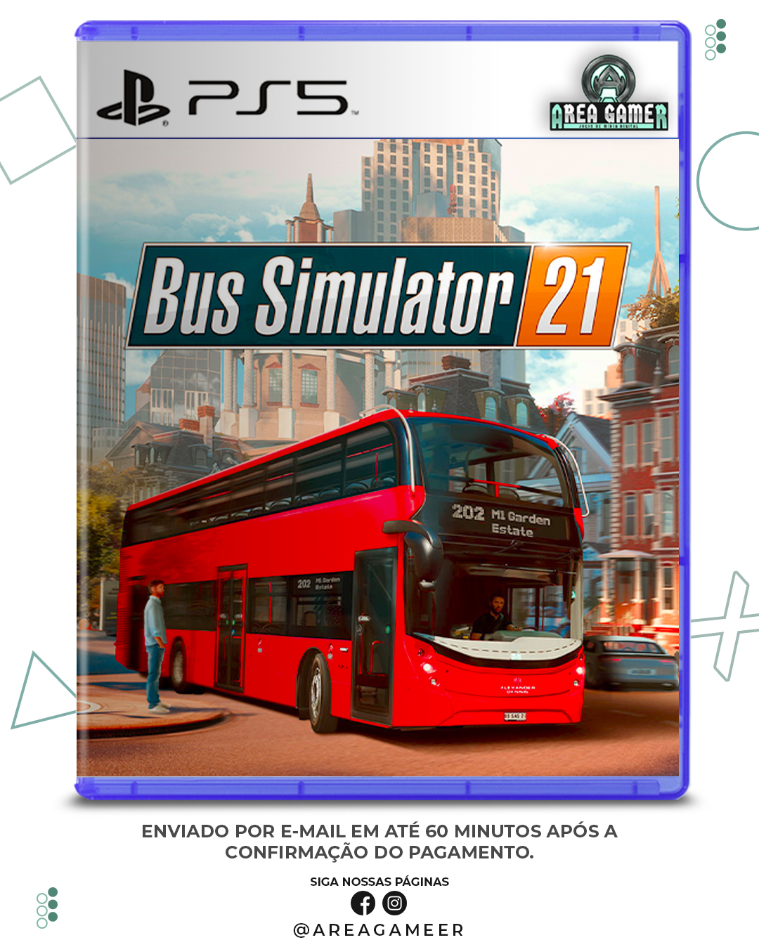 Bus Simulator Ps4 - Jogo Digital