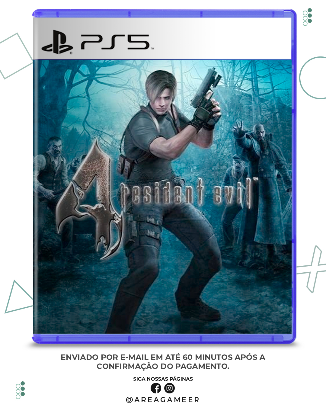 Resident Evil 4 - Jogos para PS4 e PS5