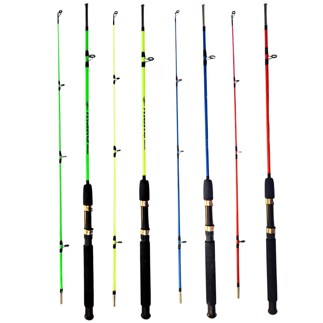 Kit Pesca Vara 30 Libras Fibra de Vidro Maciça Molinete 4000 com Linha ...