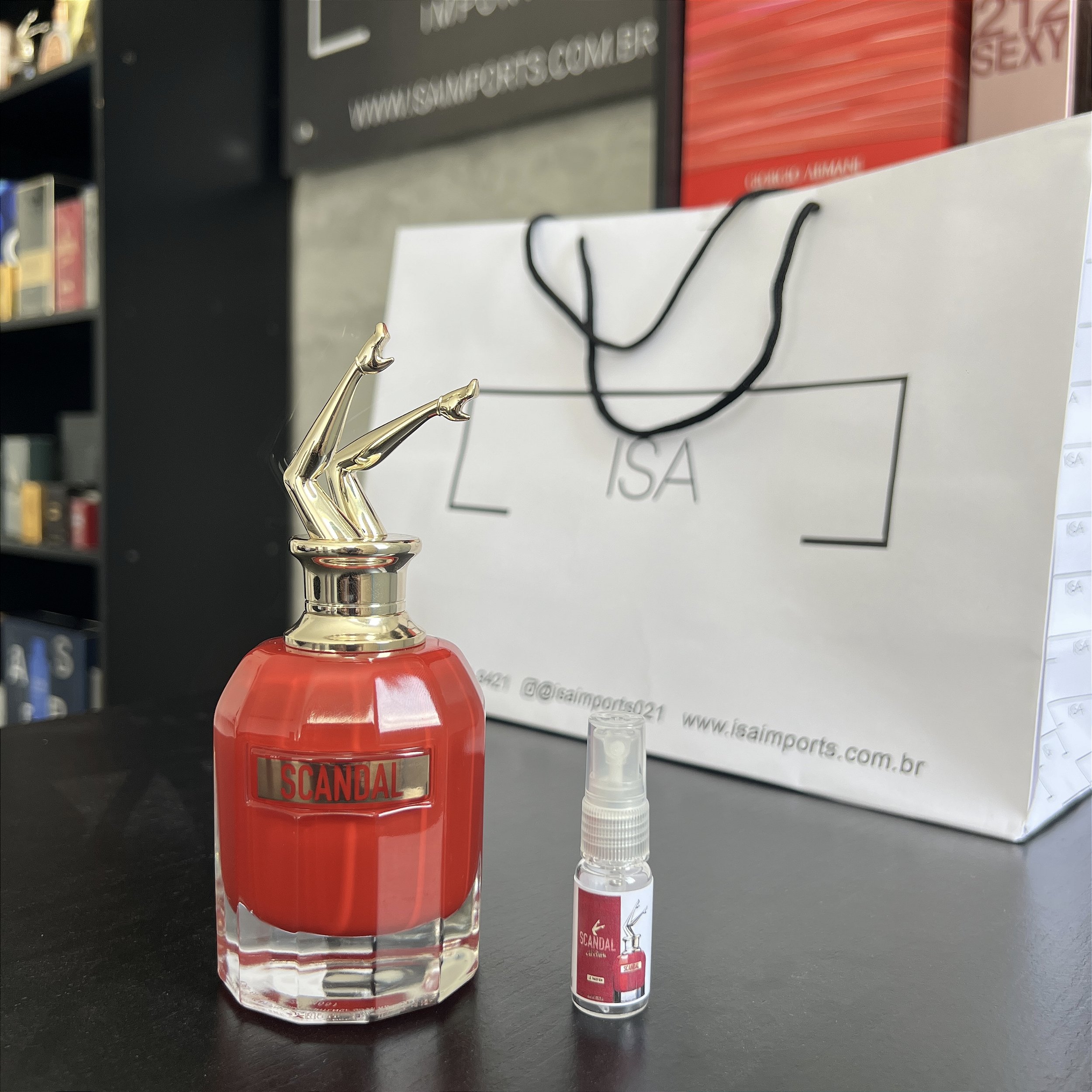 Decant Scandal Le Parfum Jean Paul Gaultier Eau de Parfum - Decant Fem -  Isa Imports | Perfumes Importados