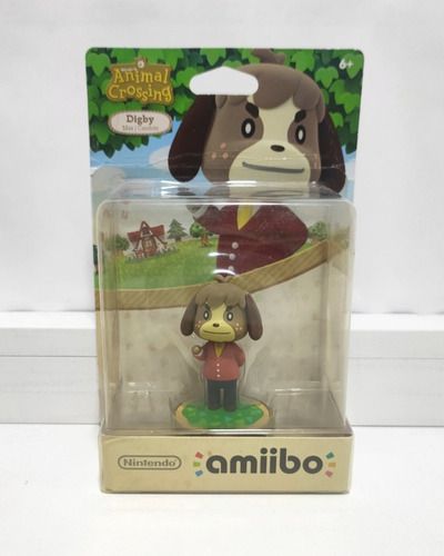 Lot De 3 Amiibo Animal Crossing - Lottie, Digby, Tom Nook - Neufs Sous Blister