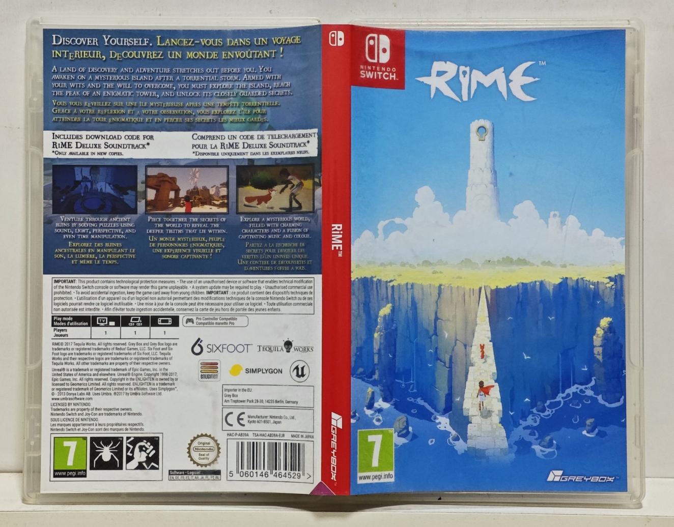 Nintendo Switch Rime Rime - Nintendo Switch - Semi-Novo - Carvalho Games