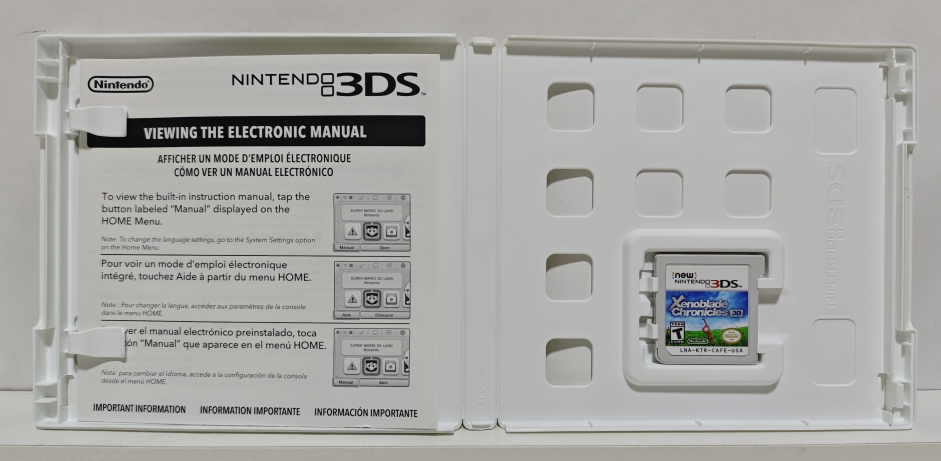 Xenoblade Chronicles 3D - New Nintendo 3DS - Semi-Novo - Carvalho