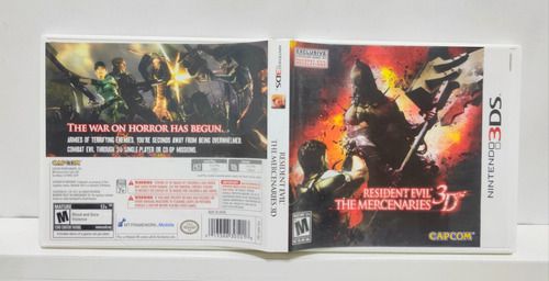 Resident Evil the Mercenaries 3D - Nintendo 3DS - Semi-Novo - Carvalho