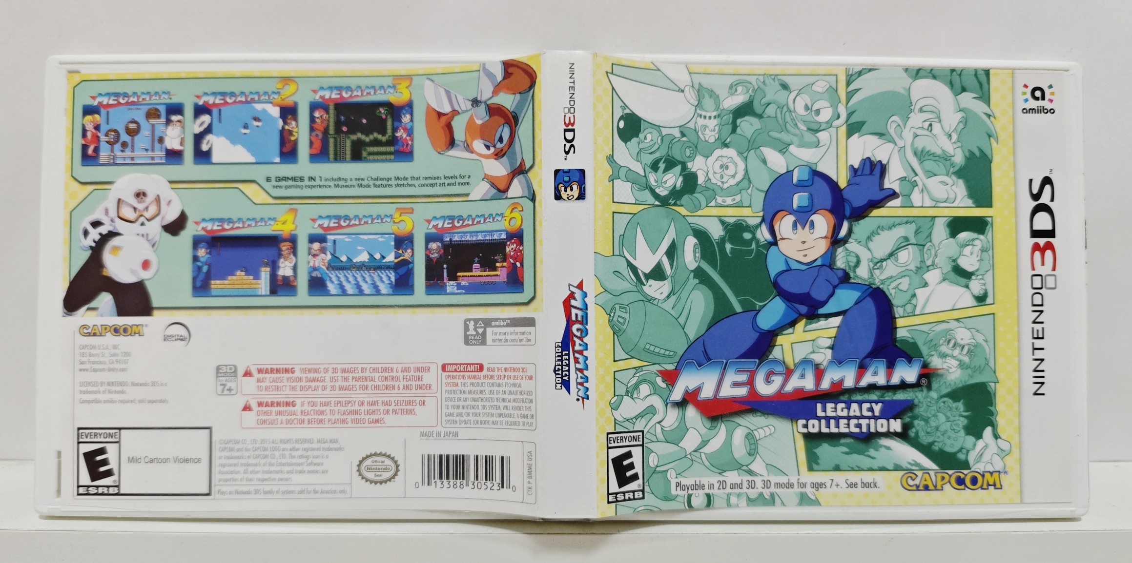 Mega Man Legacy Collection - Nintendo 3DS - Semi-Novo - Carvalho Games