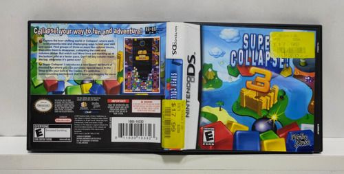Collapse 3 Super Collapse 3 - Nintendo DS - Semi-Novo - Carvalho Games