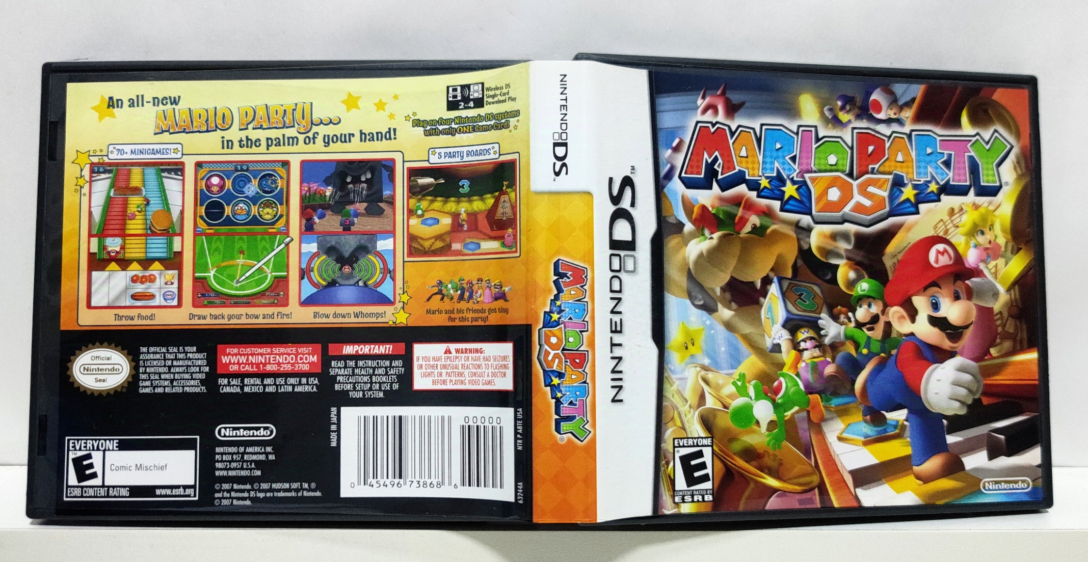 Mario Party - Nintendo DS - Semi-Novo - Carvalho Games