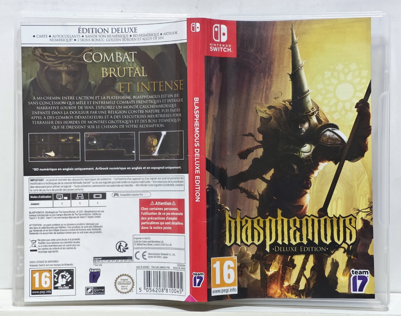 Nintendo Switch Blasphemous: Deluxe Edition switch Blasphemous Deluxe Edition - Switch | Amazon.com.br