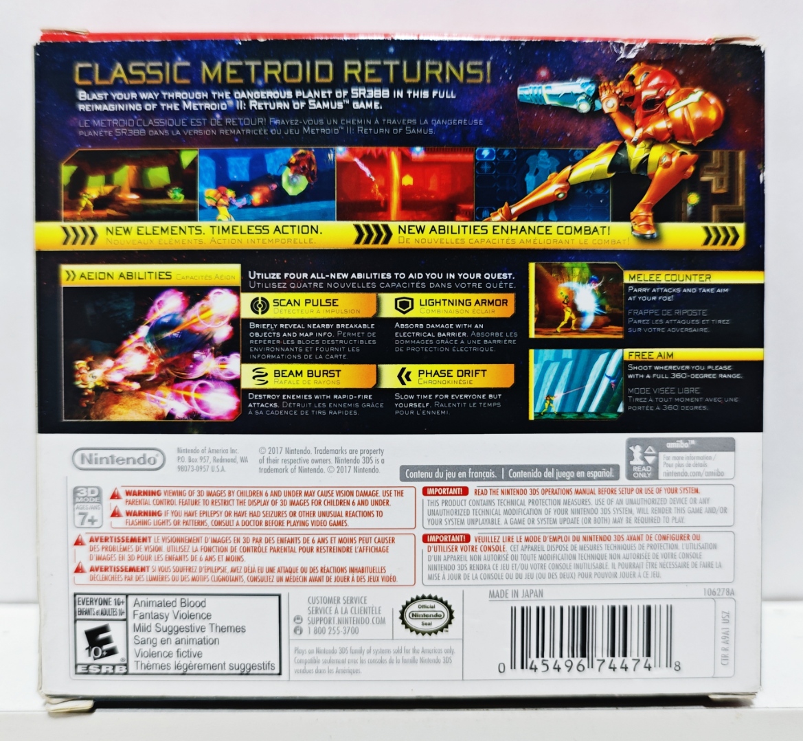 Metroid Samus Returns Special Edition - Nintendo 3DS - Semi-Novo