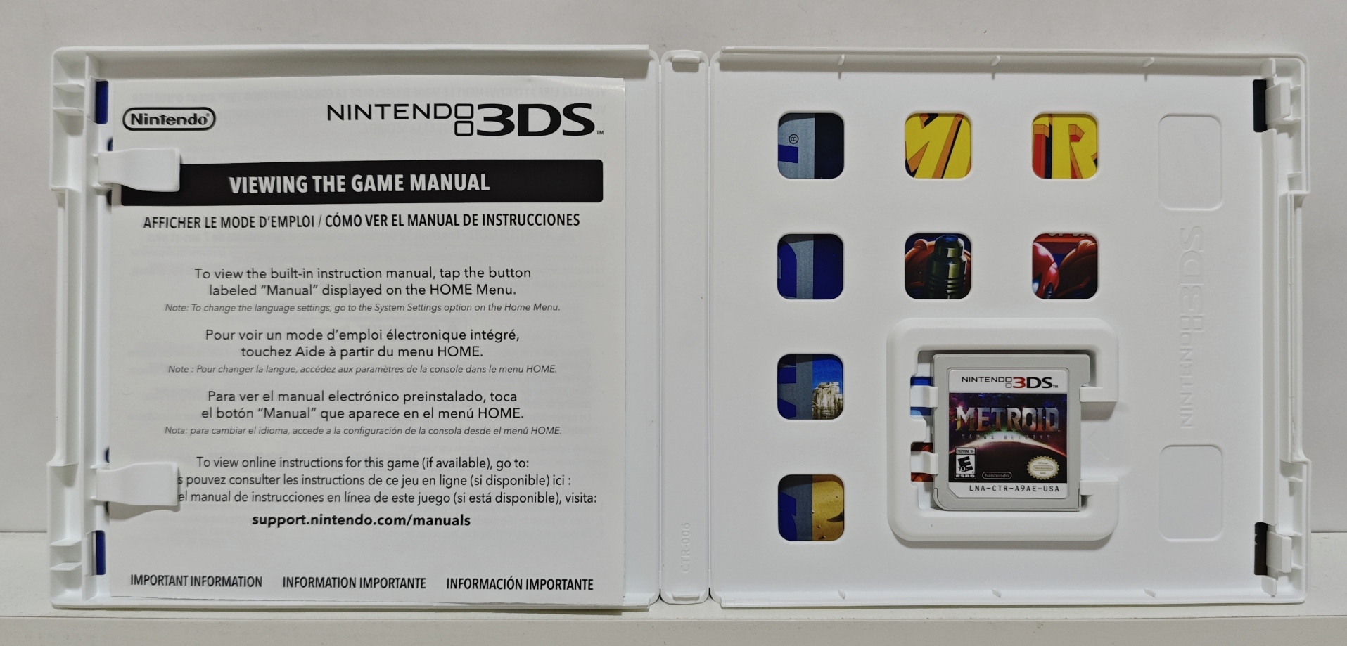 Metroid Samus Returns Special Edition - Nintendo 3DS - Semi-Novo