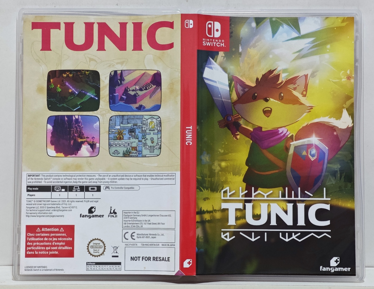 Tunic - Nintendo Switch - Semi-Novo - Carvalho Games