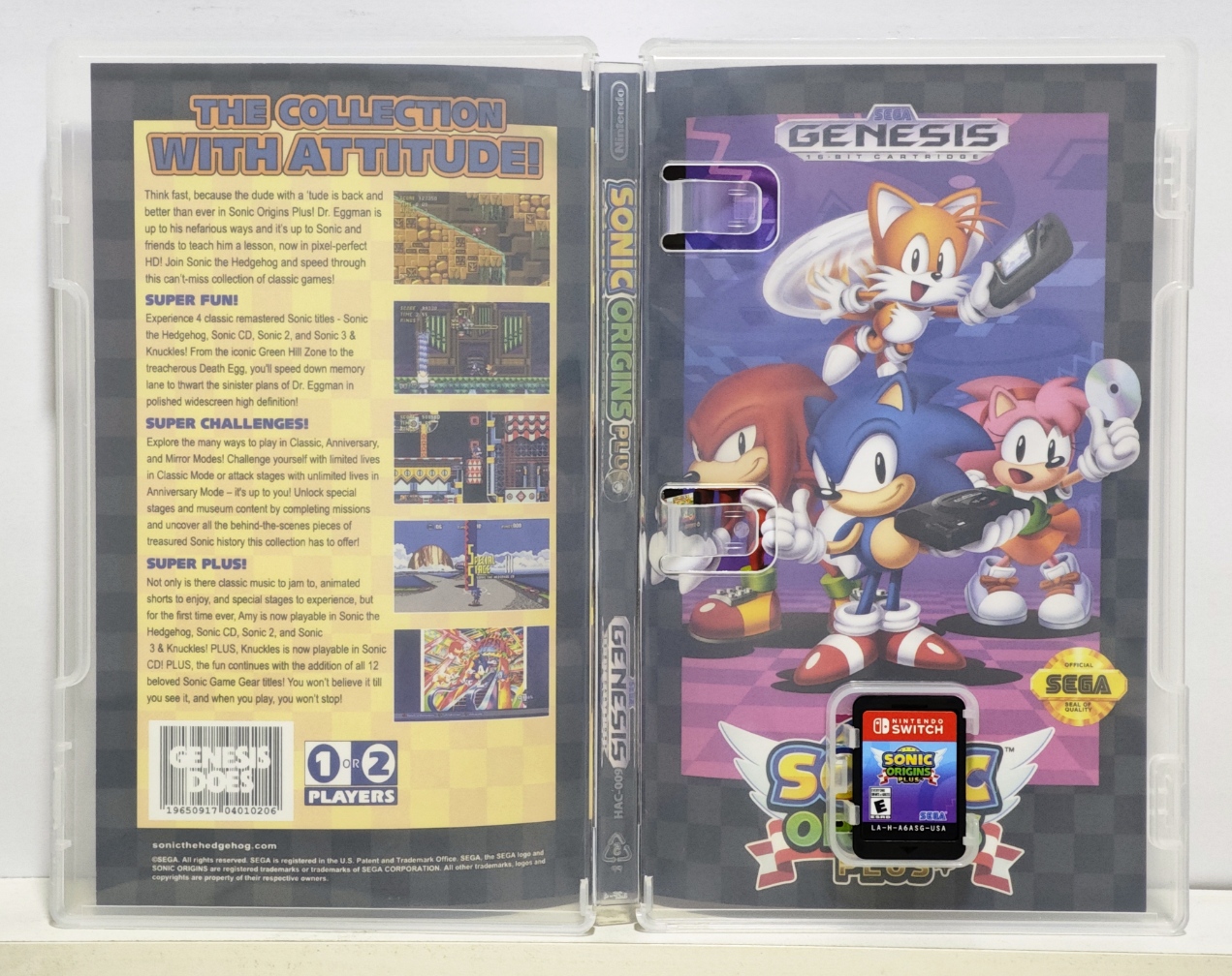 Sonic Origins Plus - Nintendo Switch - Semi-Novo - Carvalho Games