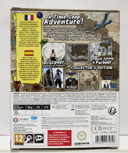 Jeu Nintendo Switch Treasures Of The Aegean Collector's Edition - Neuf & Scellé - Version EU
