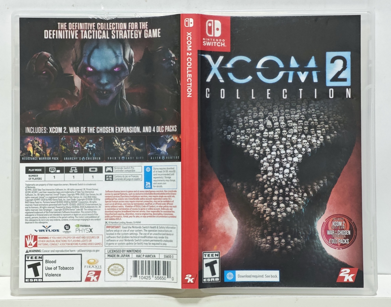 XCom 2 Collection - Nintendo Switch - Semi-Novo - Carvalho Games