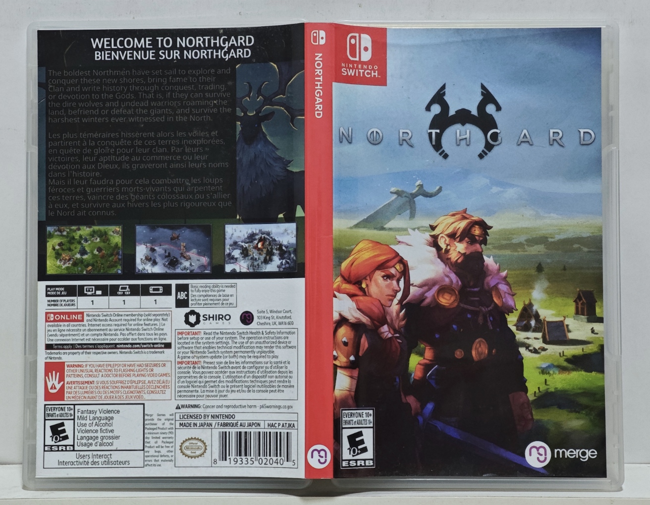 Northgard - Nintendo Switch - Semi-Novo - Carvalho Games