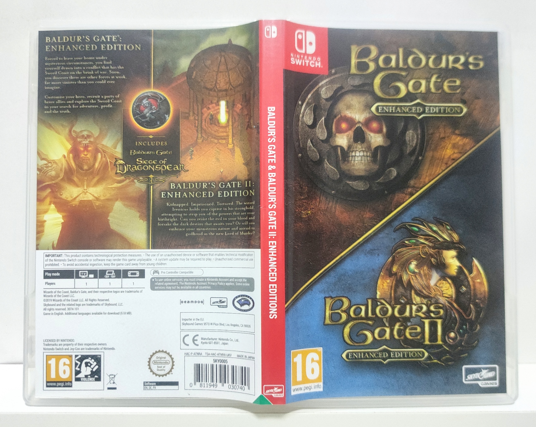 Baldur's Gate & Baldur's Gate II Enhanced Editions - Nintendo