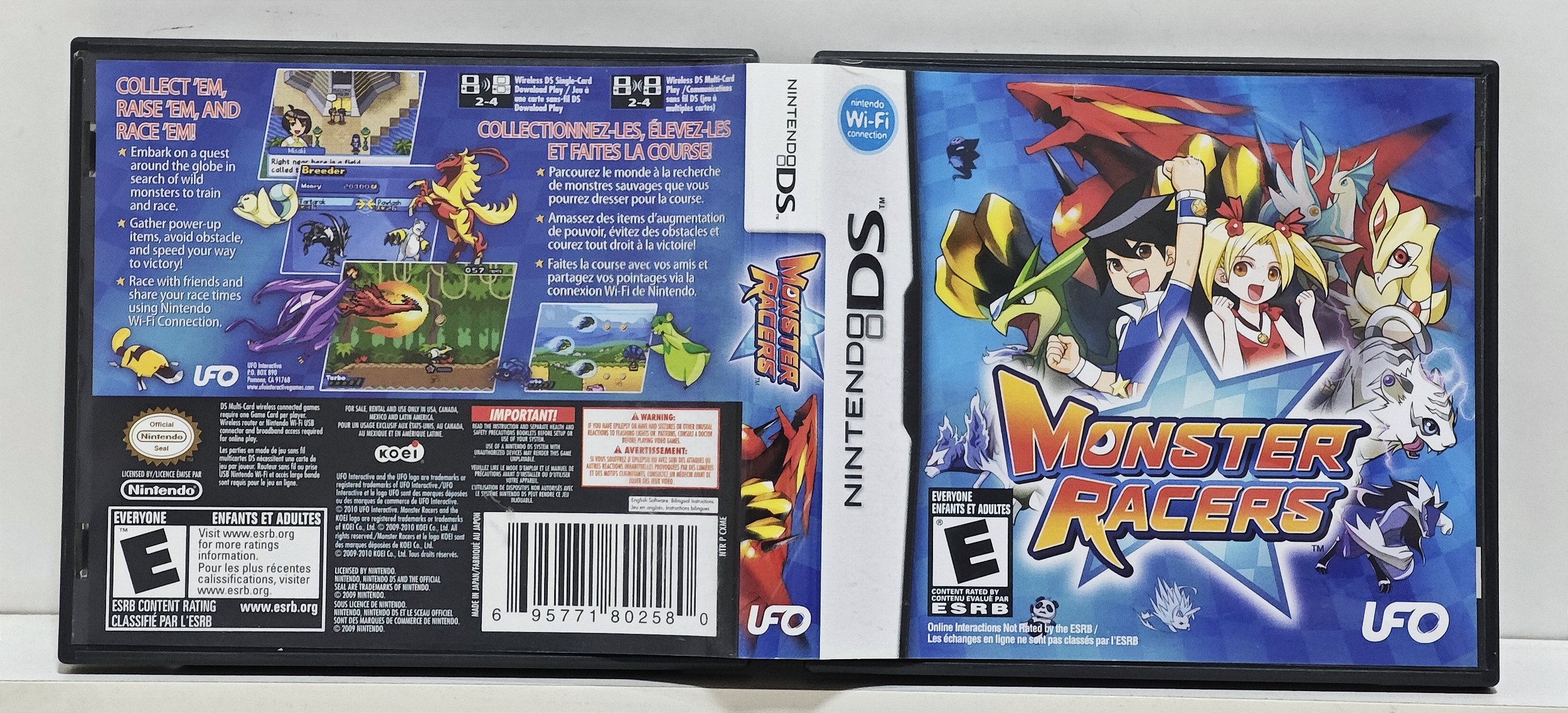 Monster Racers - Nintendo DS - Semi-Novo - Carvalho Games