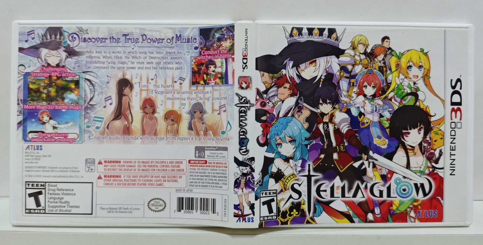 Stella Glow - Nintendo 3DS - Semi-Novo - Carvalho Games