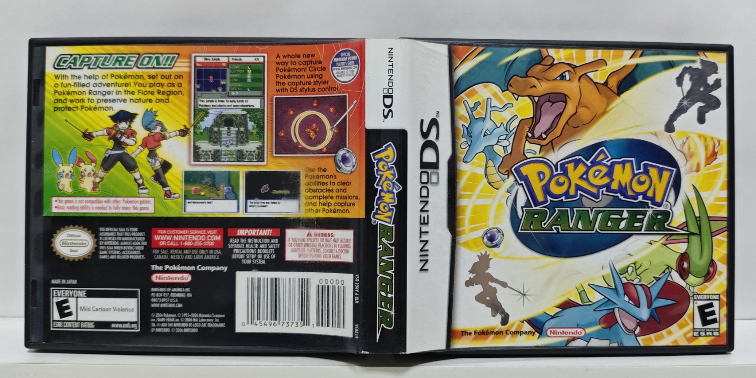 Pokemon Ranger - Nintendo DS - Semi-Novo - Carvalho Games
