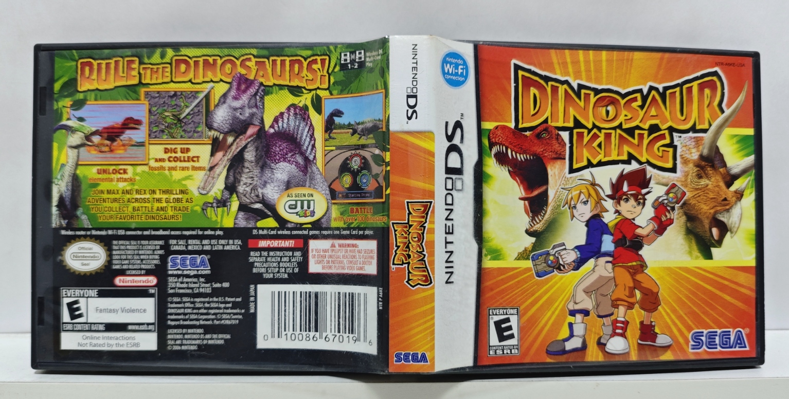 Dinosaur King - Nintendo DS - Semi-Novo - Carvalho Games