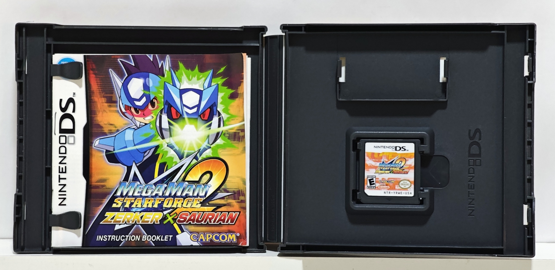 Mega Man StarForce 2 Zerker X Saurian - Nintendo DS - Semi-Novo