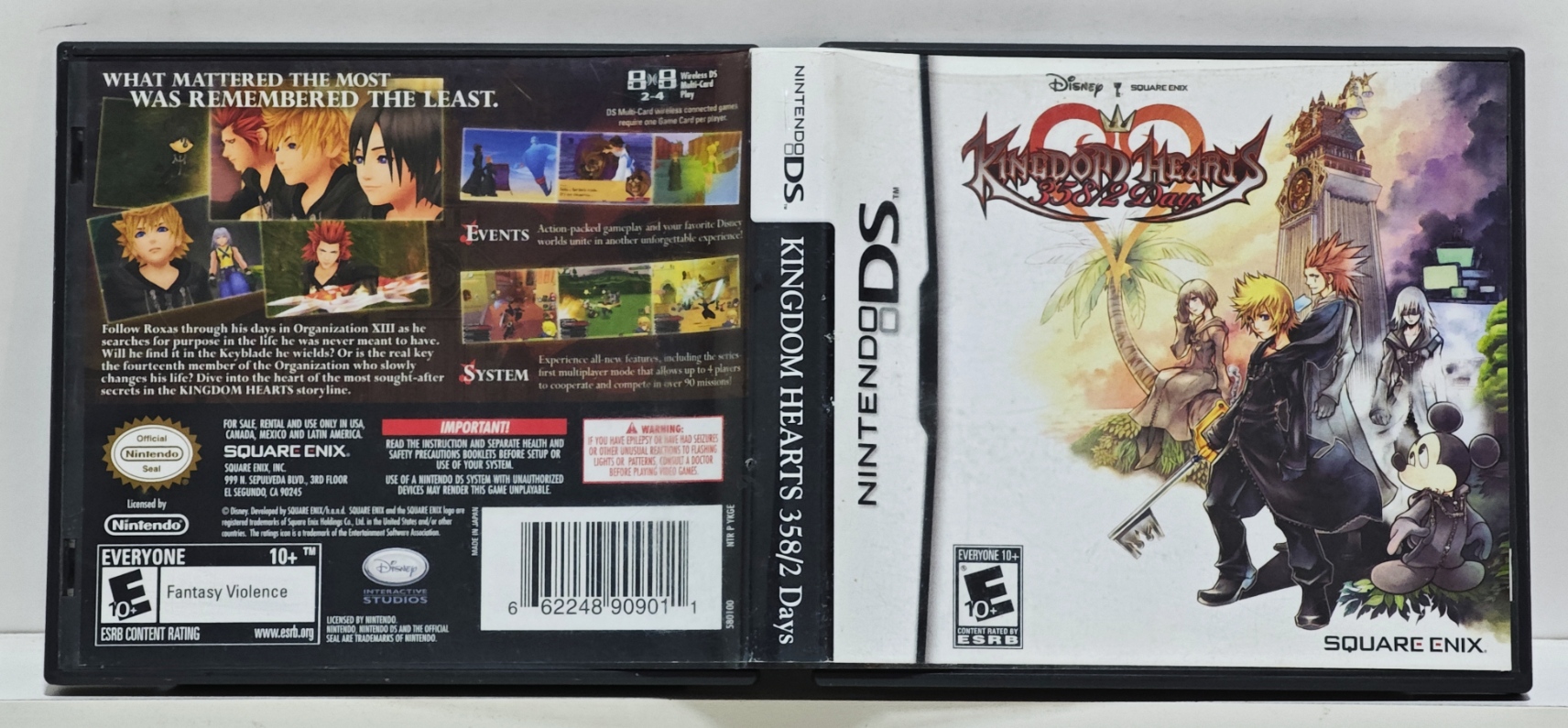 スクウェア・エニックス NINTENDO DS KINGDOM HEARTS … Kingdom Hearts 358/2 Days - Nintendo DS (Renewed) : Amazon.com.br
