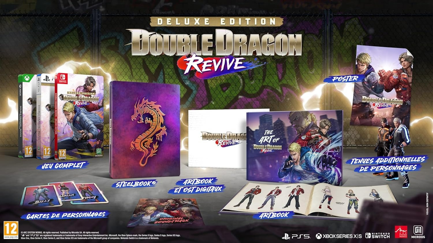 Double Dragon Revive Deluxe Edition - Nintendo Switch - Carvalho Games