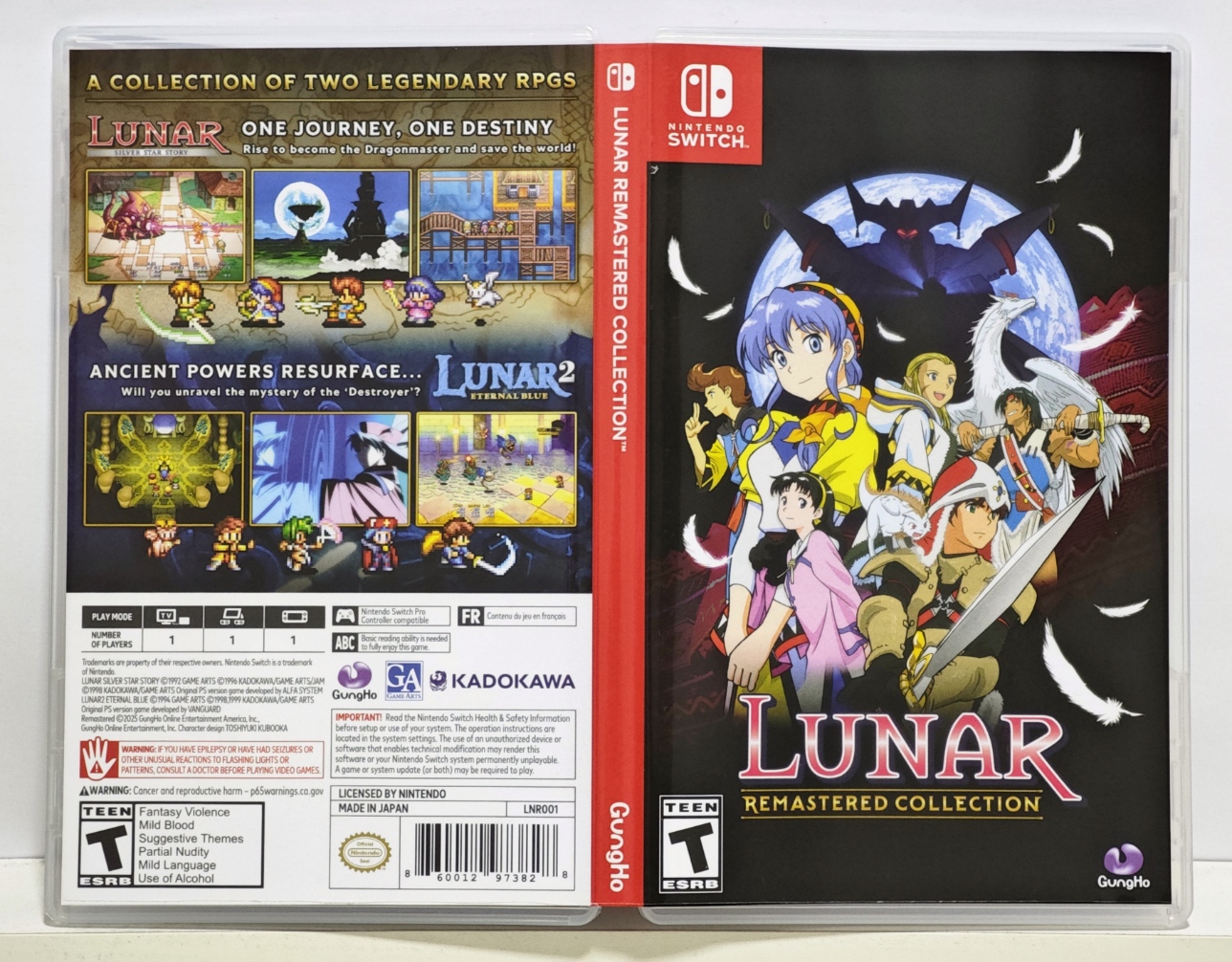 Lunar Remastered Collection - Nintendo Switch - Semi-Novo