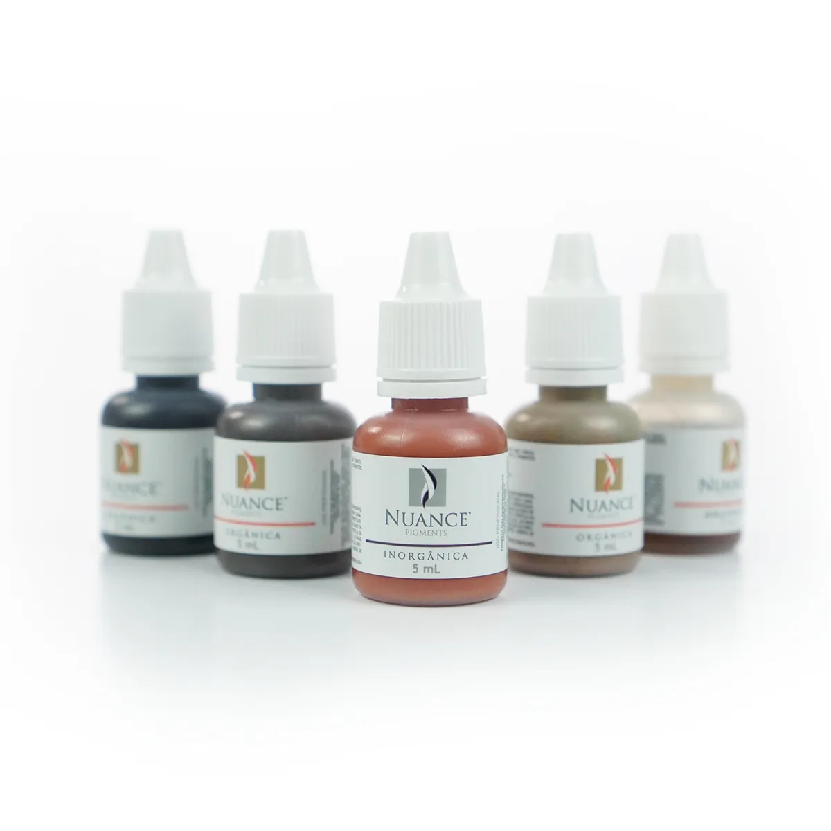 Kit Sobrancelhas Nuance 5 ml Orgânico - LC Store Micropigmentação