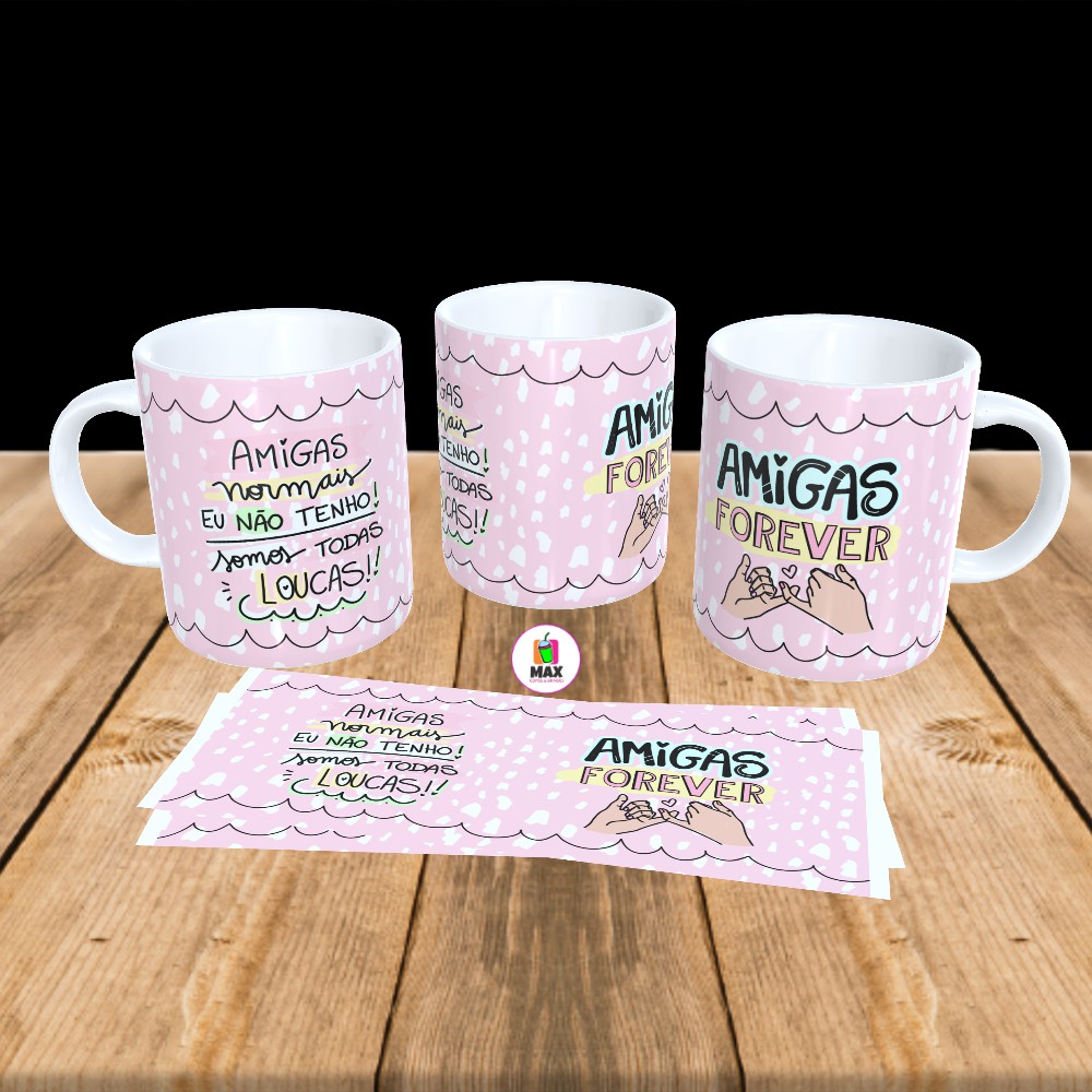 Caneca Best Friend Forever -  - Canecas personalizadas em