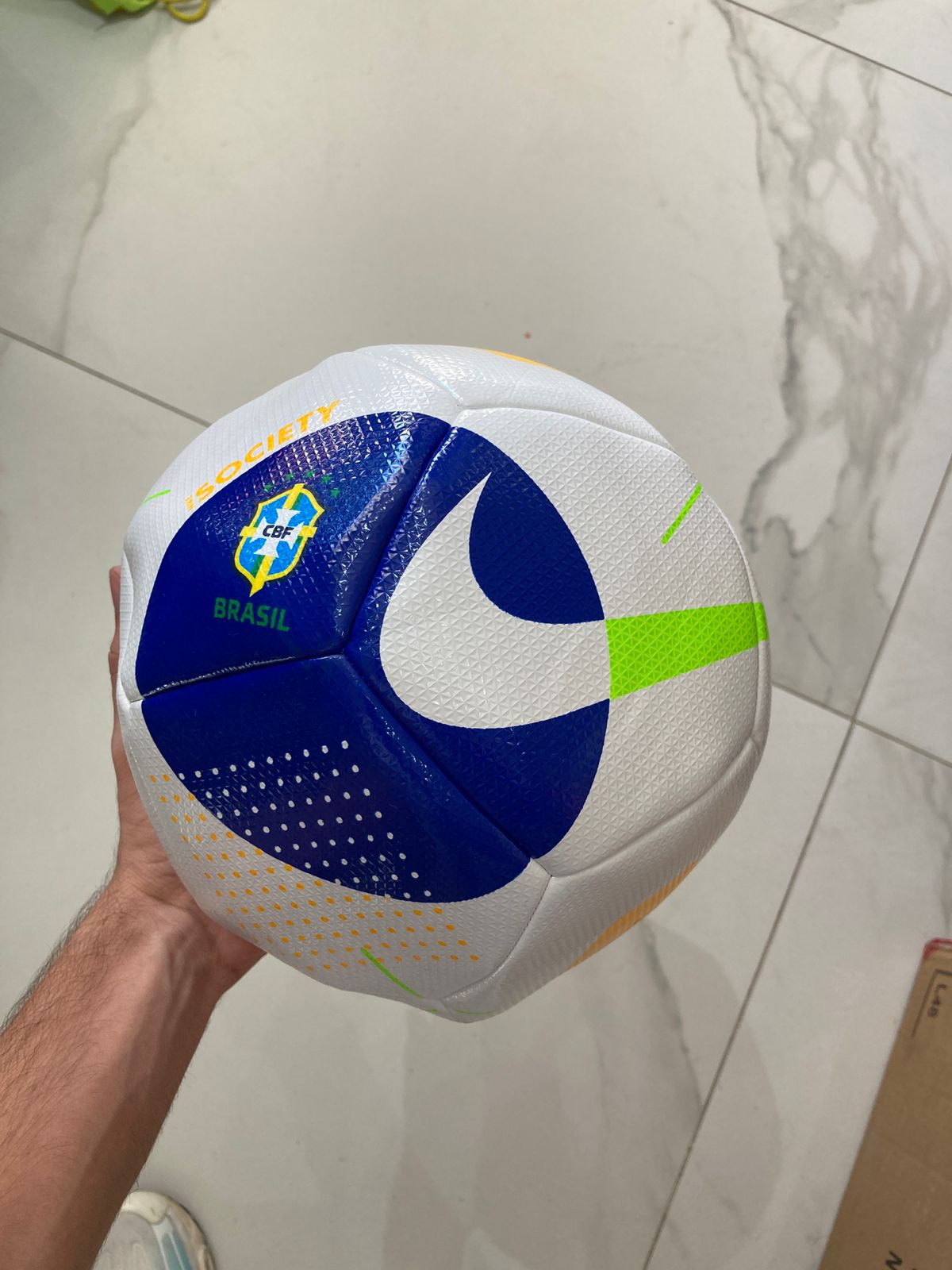 Bola Society Nike CBF Amarela - Compre Agora