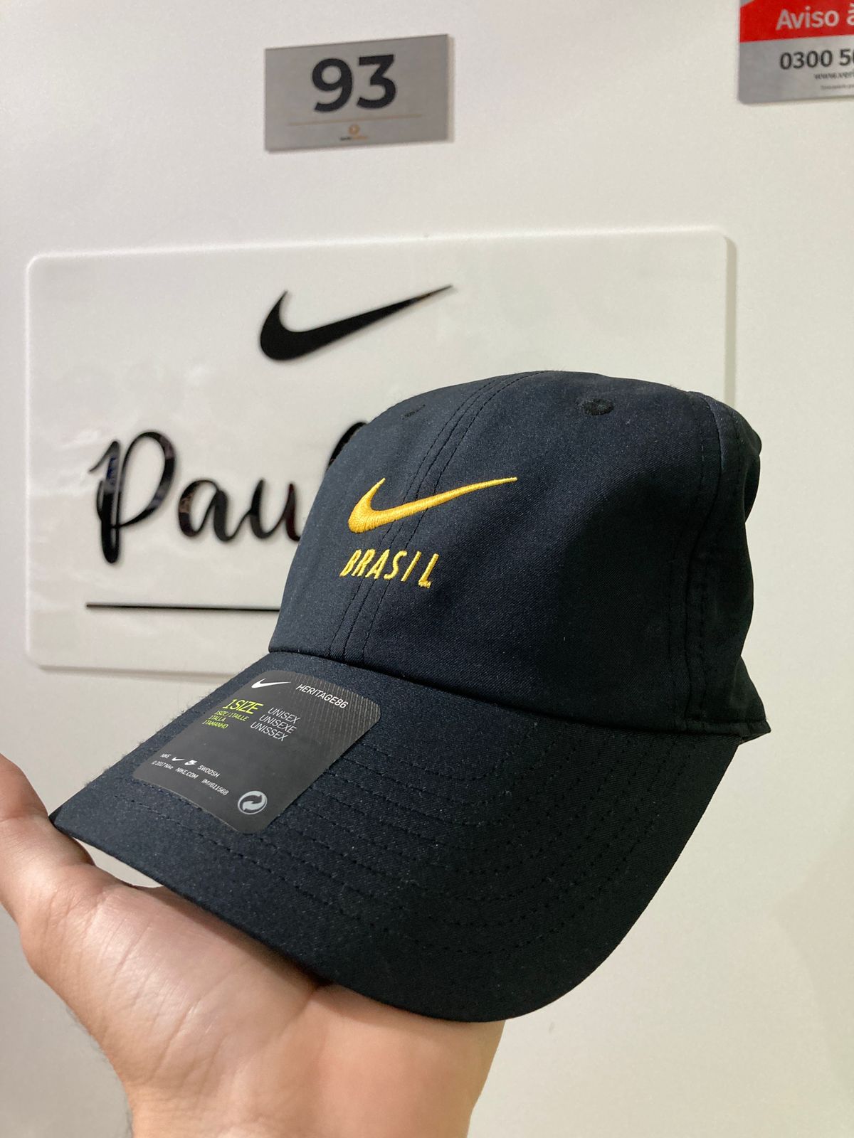 Boné Nike Brasil - Paulinho Store