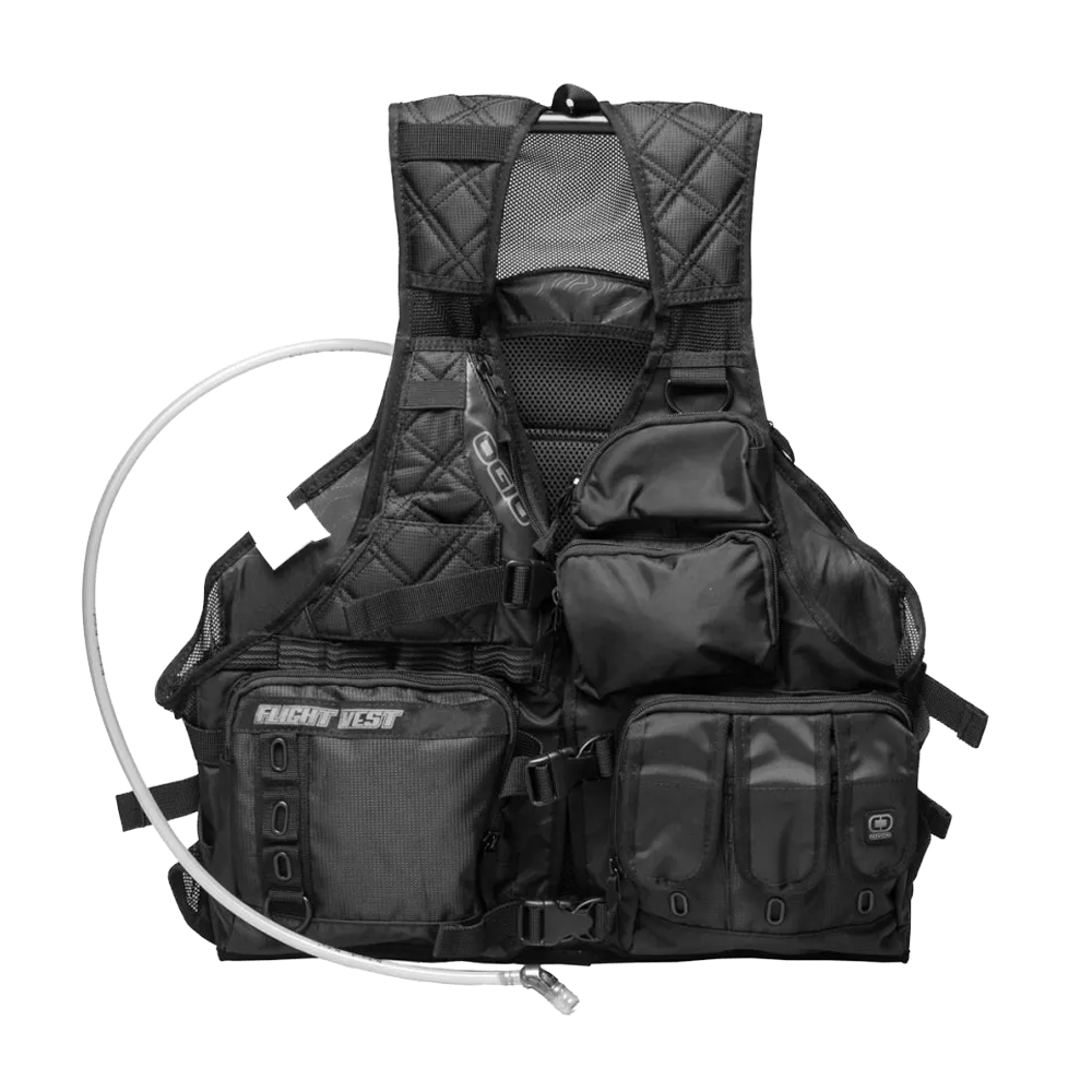 Colete Utilitário Ogio Flight Vest Com Bolsa De Hidratação - Viajante  Moderno