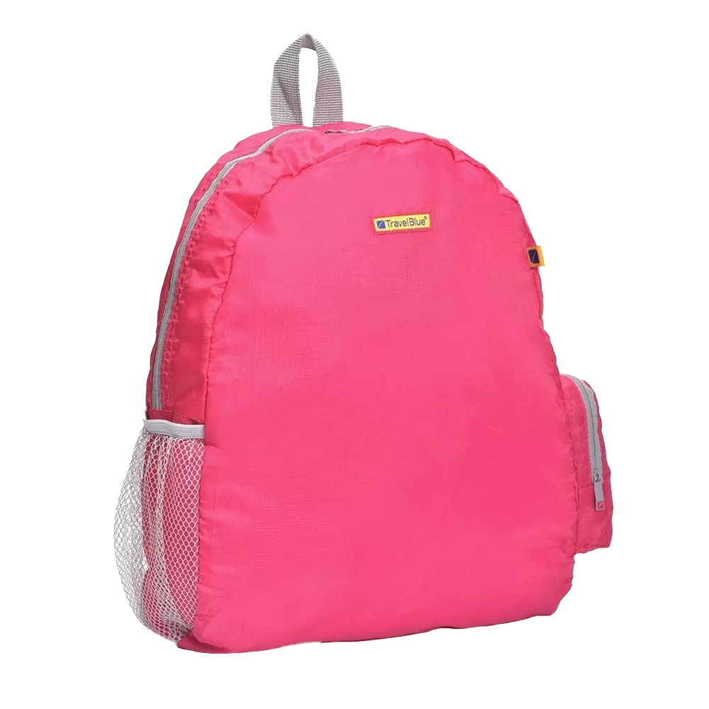 Mochila Travel Blue Dobrável Folding Backpack 11 Litros Rosa - Viajante ...