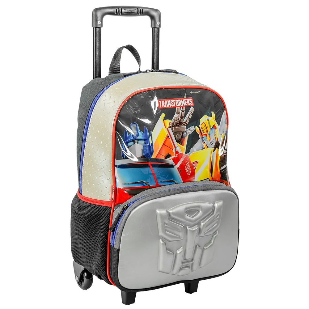Mochila Sestini Com Rodinhas Escolar Transformers X Autobots - Viajante ...