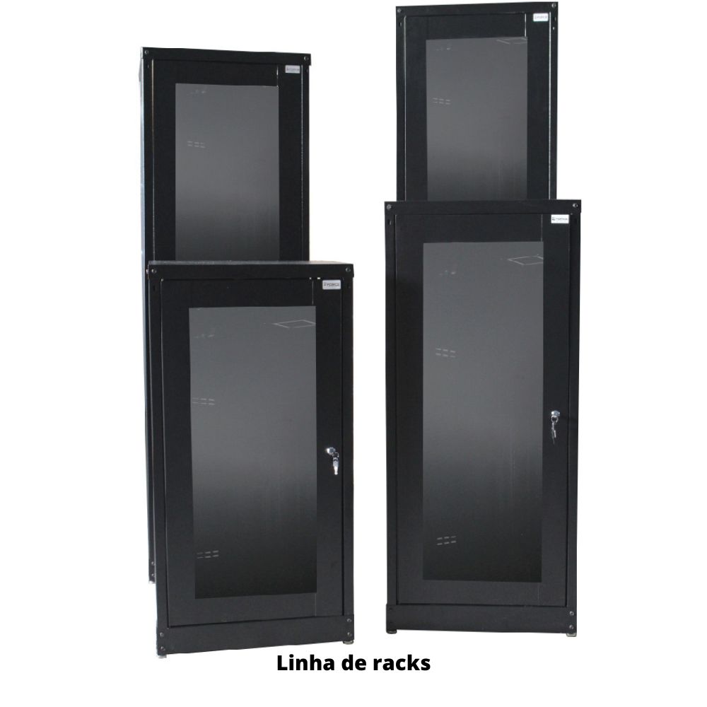 Rack de Piso Desmontado Visor de Acrílico 19
